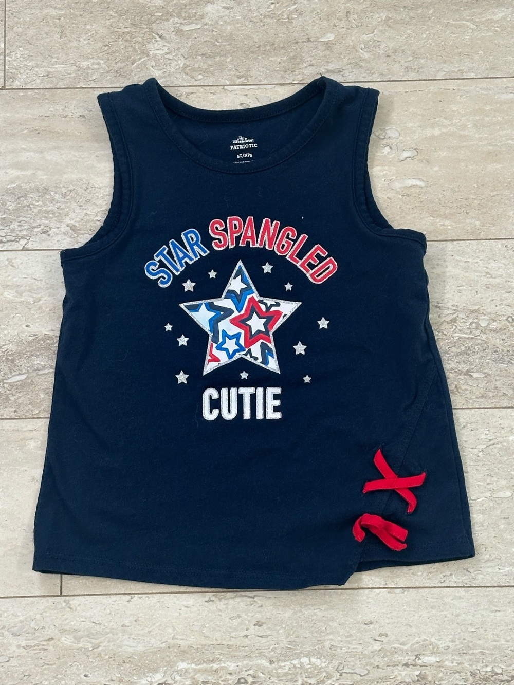Star Spangled Cutie Tank Top 5T